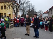 Předání  obecního Hřiště pro všechny generace na Vlkavě